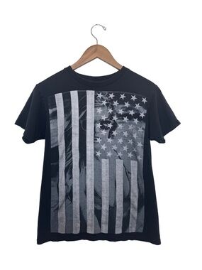 Vintage Style USA American Flag Graphic Tee | Popular Poison